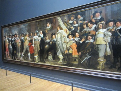 Schildererij in Rijksmuseum Amsterdam
