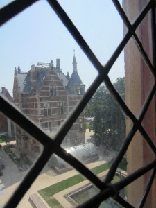 Uitzicht vanaf een trap Rijksmuseum Amsterdam