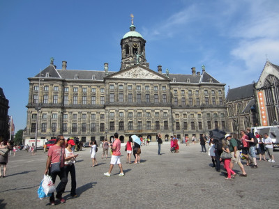 Paleis op de Dam in Amsterdam