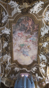 Plafondschildering Santa Maria della Vitoria