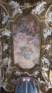 Plafondschildering Santa Maria della Vitoria