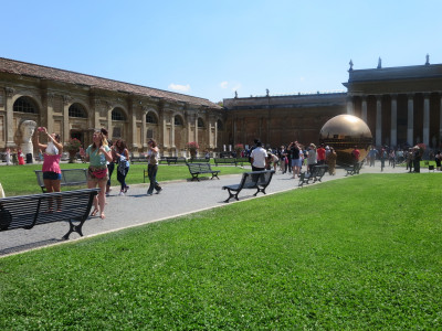 Binnentuin Vaticaan Museum