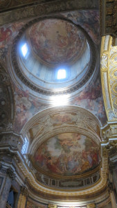 Plafondschildering Basiliek