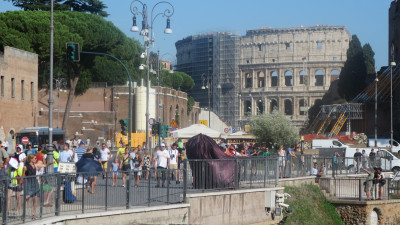Coloseum vlakbij Forum Romanum