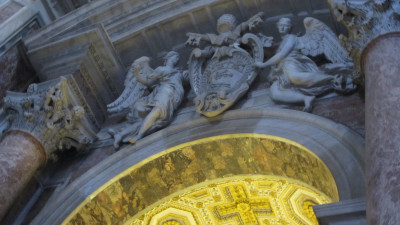 Binnenkant St.Pieters Basiliek