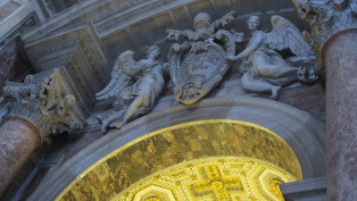 Binnenkant St.Pieters Basiliek