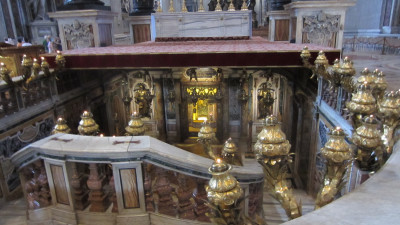 Binnenkant St.Pieters Basiliek