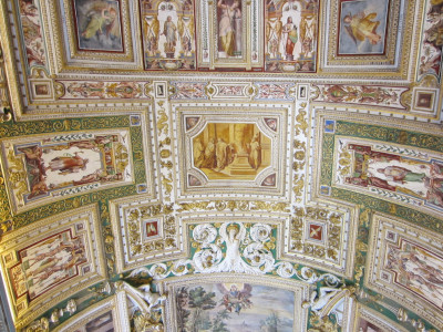 Plafond Kaartengang Vaticaan Museum