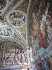Schildering Vaticaan Museum