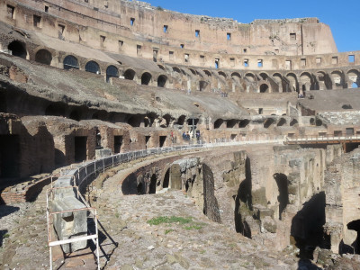 Colosseum van Binnen