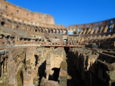 Colosseum van Binnen