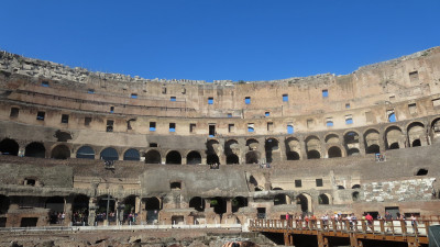 Colosseum van Binnen