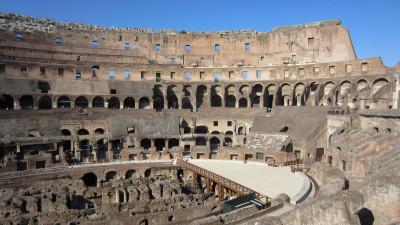 Colosseum van Binnen