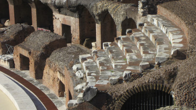 Colosseum van Binnen