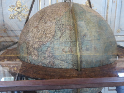 Oude Globe in Gang Vaticaan Museum