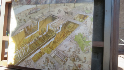 Illustratie van vloer Colosseum
