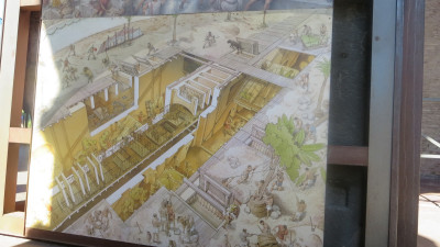 Illustratie van vloer Colosseum