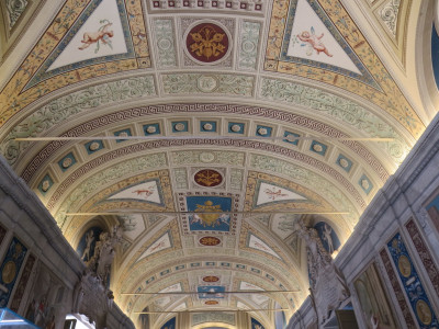 Plafond Gang Vaticaan Museum
