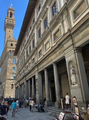 Uitzicht op Palazzo Vecchio