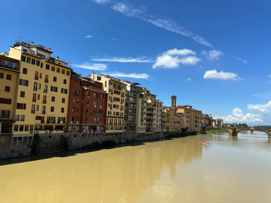 Rivier Arno door Florence