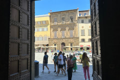 Uitzicht vanaf binnen Palazzo Vecchio