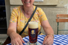 Bier drinken bij Augustiner