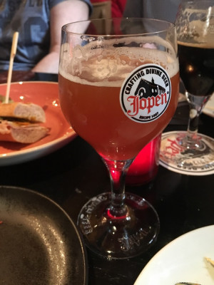 Biertje bij Lunch Jopenkerk