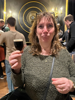Klein proefglaasje bij Guinness Store House