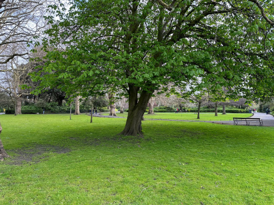 St.Stephens Green Park in Dublin