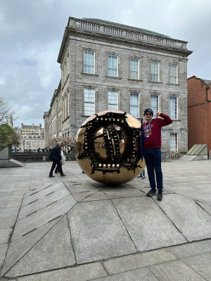 Gids Owen bij Trinity College