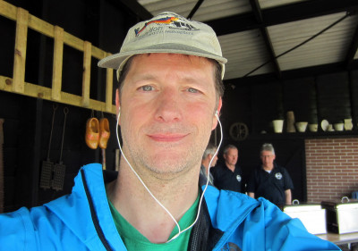 Selfie tijdens Wandelevent Achtmaal