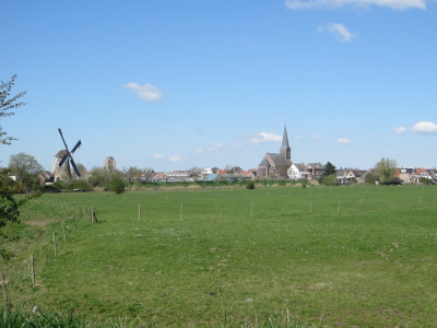 Uitzicht tijdens tocht