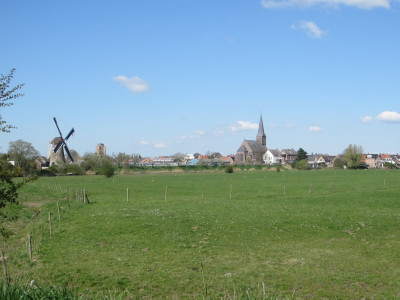 Uitzicht tijdens tocht