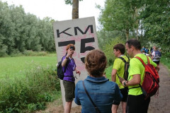 Nog 75 km lopen