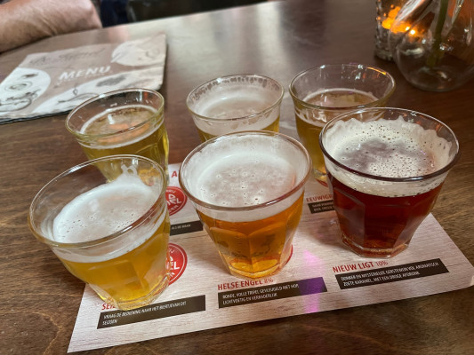 Proefplankje Brouwerij -de Hemel