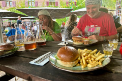 Eten bij proeverij bij Brouwerij Hemeltje