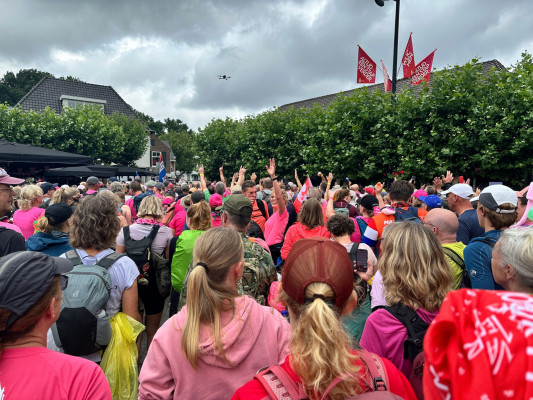 Drukte bij Wijchen Dag 2