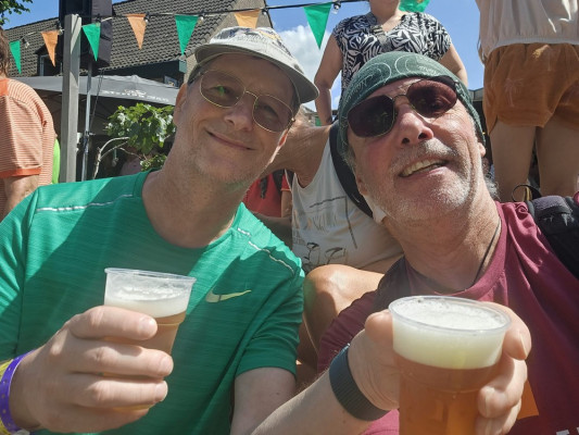 Biertje drinken betaald met Wedren muntjes