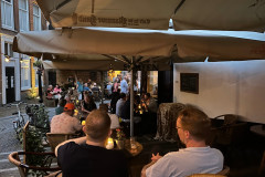 Biertje drinken in avond op Dag 3
