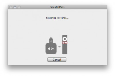 Seas0npass - Restore iTunes