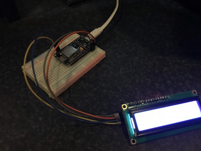 Aansluiten LCD Scherm aan NodeMCU
