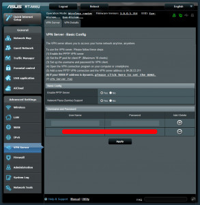 Asus - VPN Server