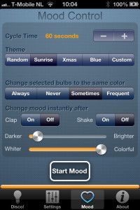 Hue Disco App - Mood