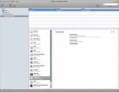 iPhone Configuration Utility
