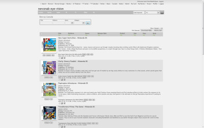 Newznab - Browse Console
