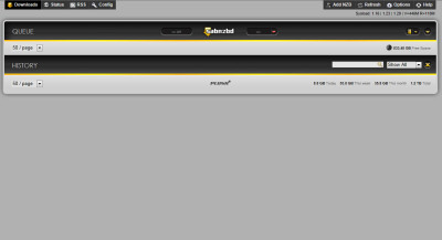 SABnzbd+ Web-based Interface
