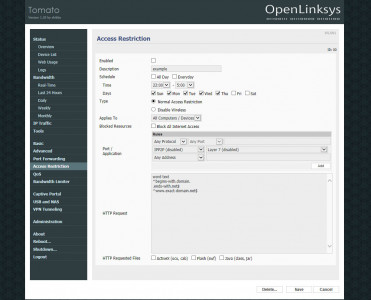 Tomato - Access-Restriction