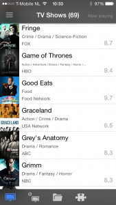 Official XBMC Remote - TV Series