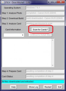 Stick - Scan for Cards