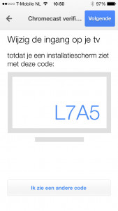 Chromecast Code TV
